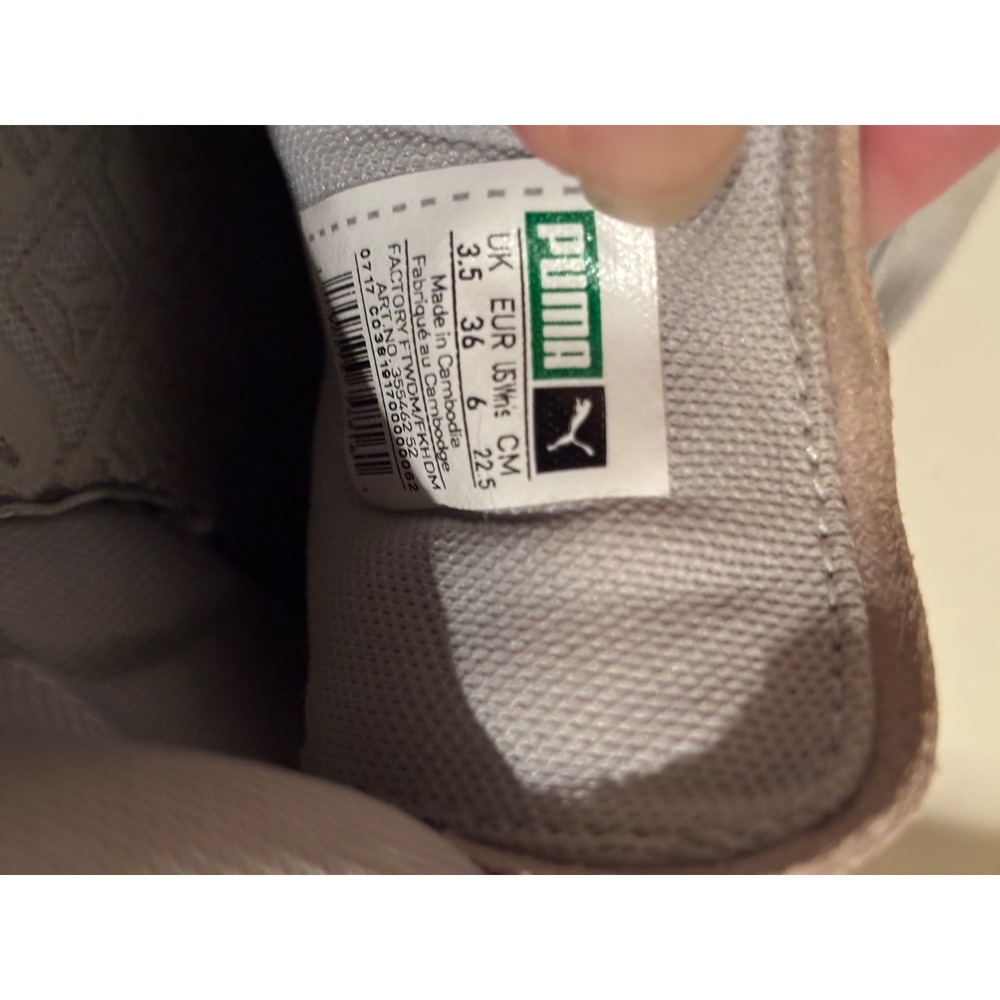 PUMA Suede Classic Sneakers Women's Shoes Gray Casual Comfort Walking - Picture 9 of 9